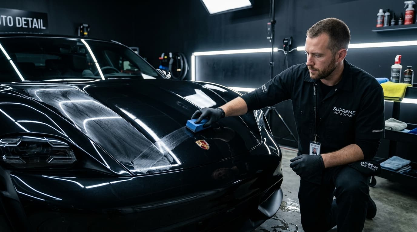 Car detailing and ceramic studio sample website