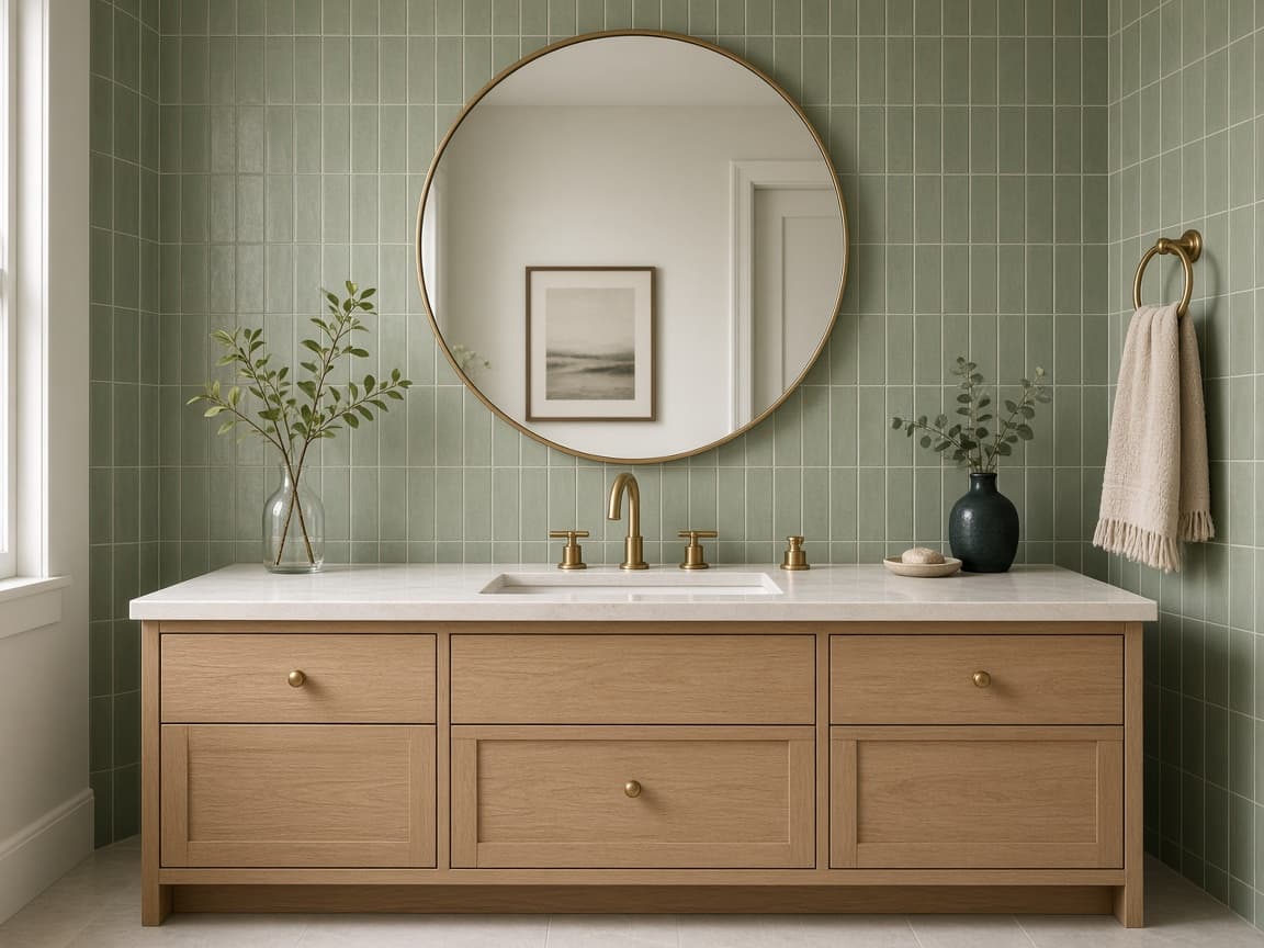 Bathroom remodel plan