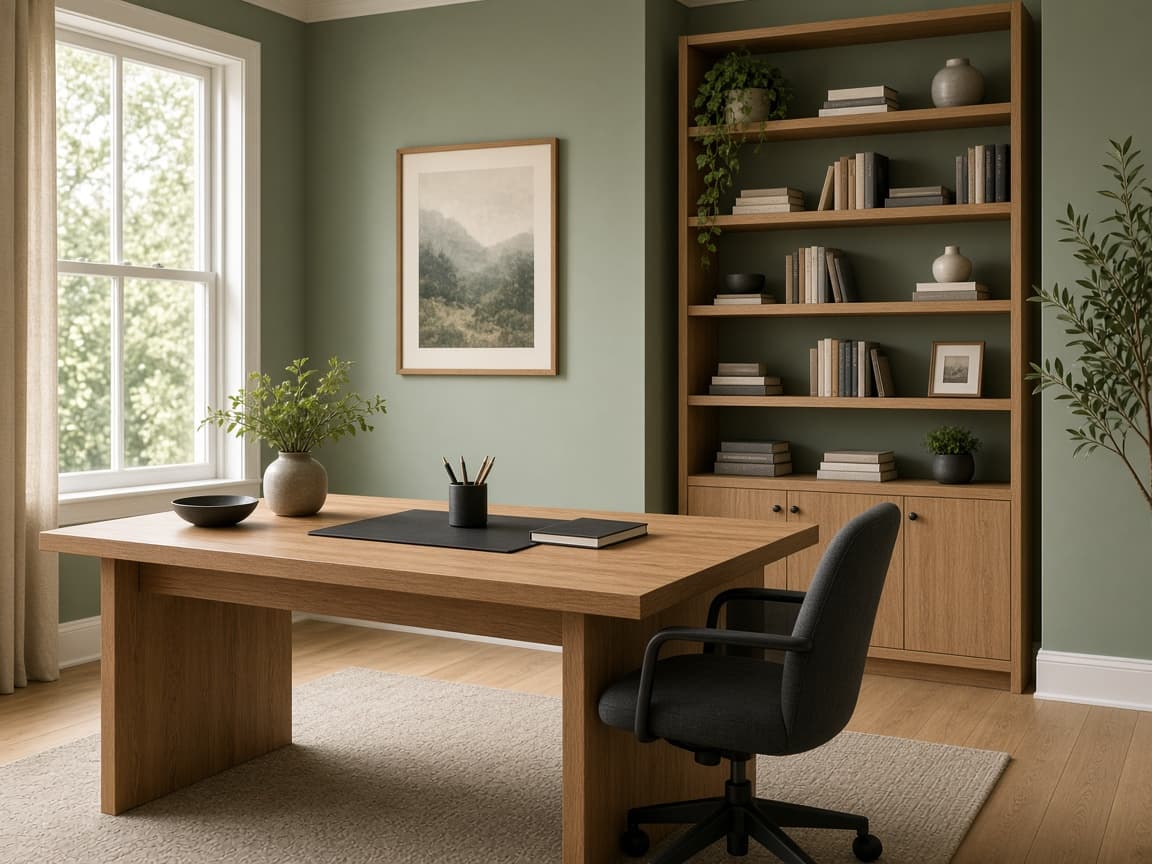 Home office setup