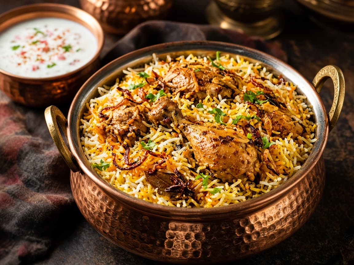 Hyderabadi veg biryani