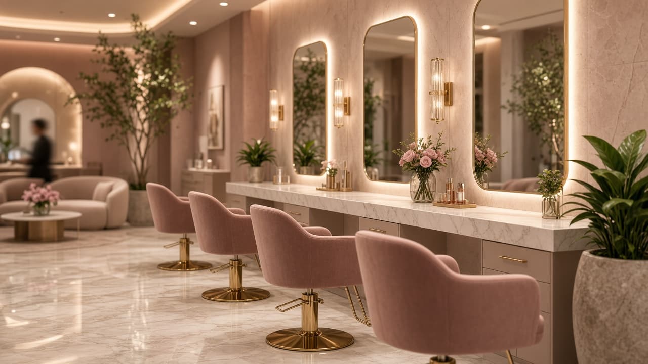 Salon sample website