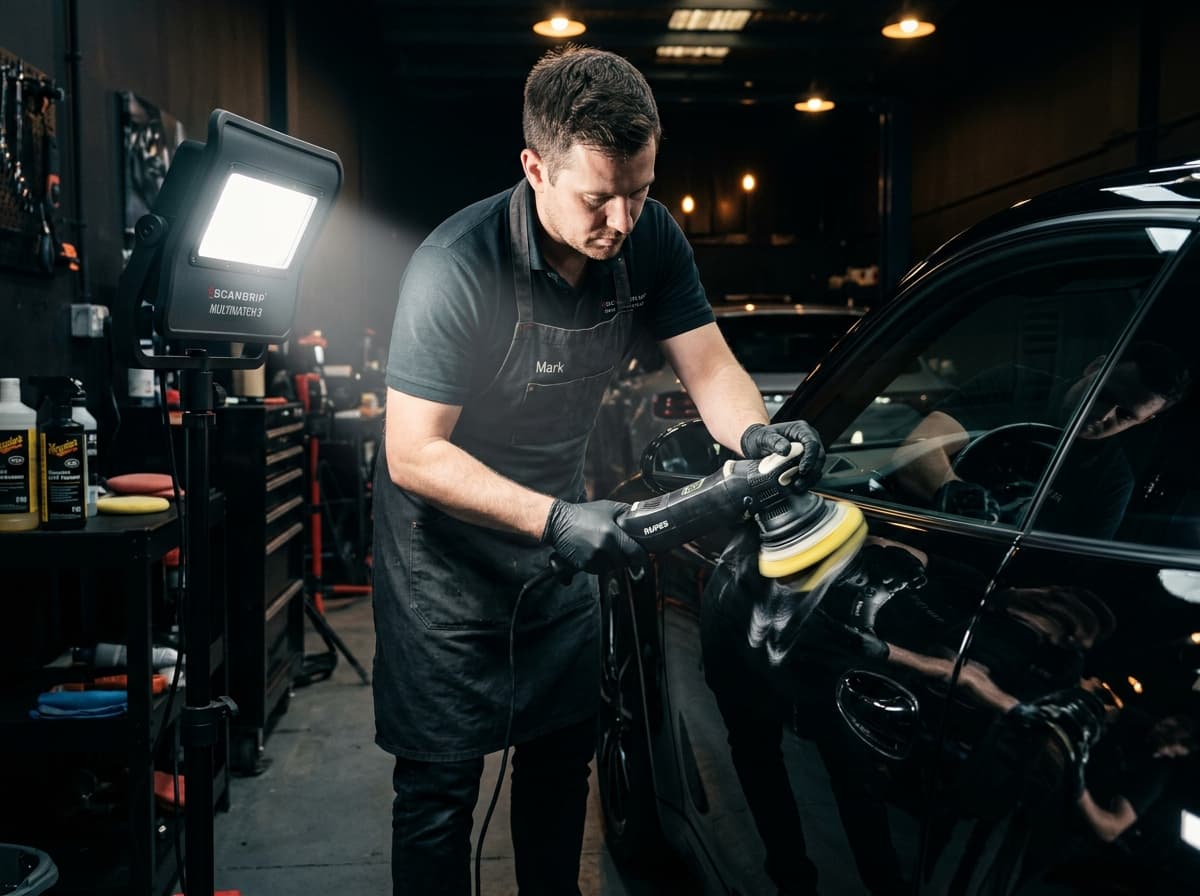 3-Stage Rotary Paint Correction