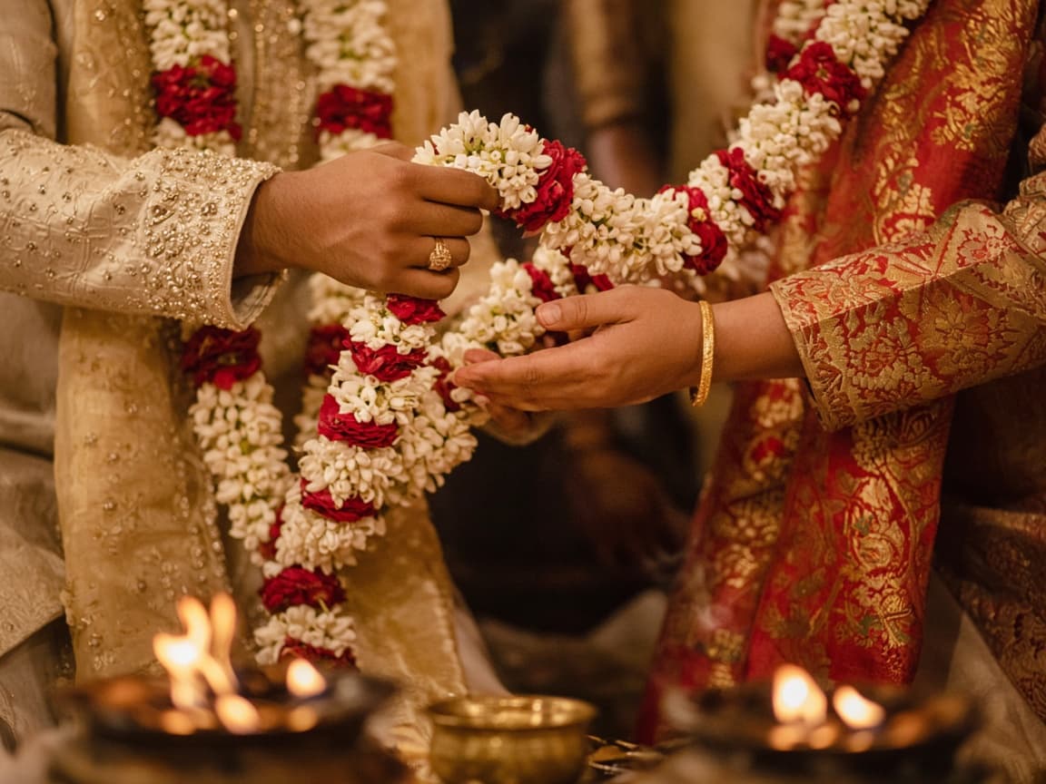 Wedding ritual detail